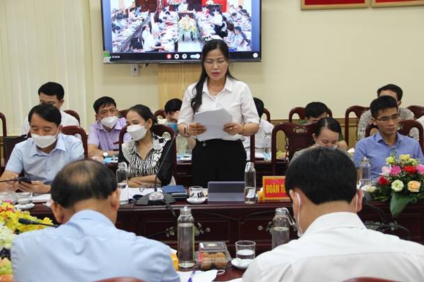 Thẩm tra mức độ đạt chuẩn nông thôn mới huyện Thiệu Hóa