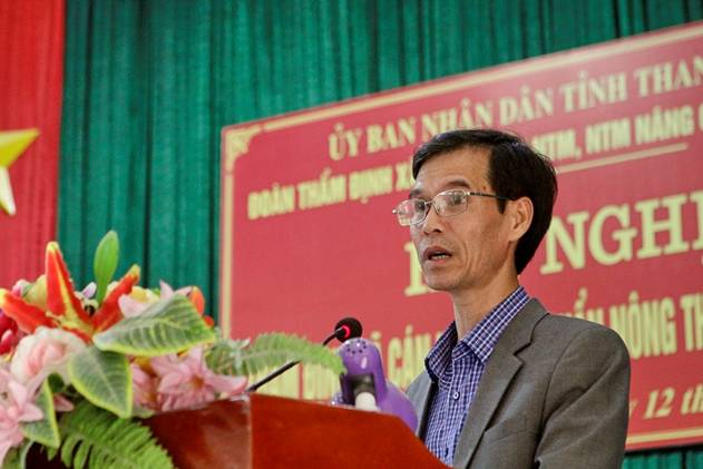 Thẩm định mức độ hoàn thành các tiêu chí xây dựng nông thôn mới của xã Cán Khê