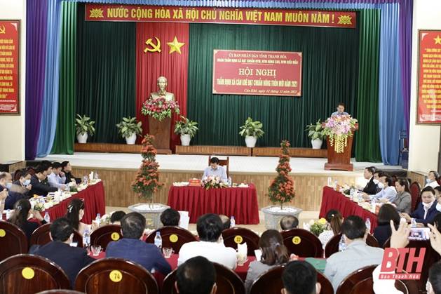 Thẩm định mức độ hoàn thành các tiêu chí xây dựng nông thôn mới của xã Cán Khê
