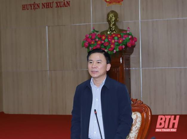 Phát triển huyện Như Xuân xứng đáng với tiềm năng, lợi thế, truyền thống văn hóa, lịch sử của quê hương