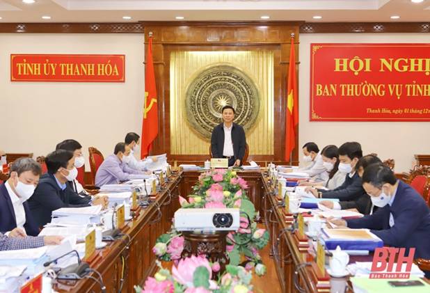 Ban Thường vụ Tỉnh ủy cho ý kiến vào các cơ chế, chính sách nhằm tạo động lực phát triển kinh tế - xã hội