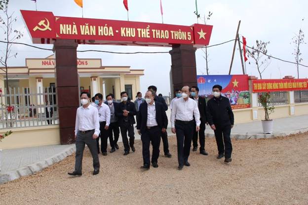 Thẩm định mức độ đạt chuẩn Nông thôn mới kiểu mẫu cho xã Đông Minh