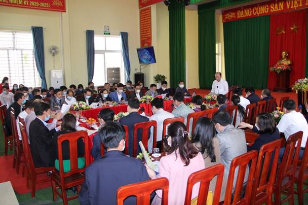 Thẩm định mức độ đạt chuẩn Nông thôn mới kiểu mẫu cho xã Đông Minh