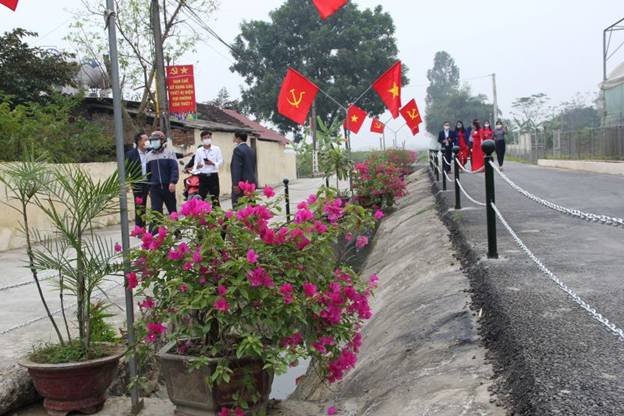 Xuân Hòa đủ điểu kiện đề nghị công nhận xã Nông thôn mới kiểu mẫu