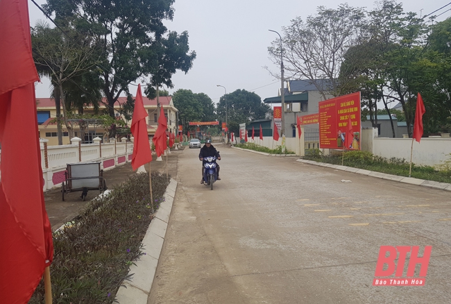 Xã Đông Vinh về đích nông thôn mới nâng cao