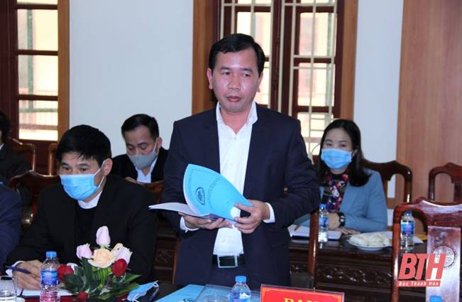 Thẩm định mức độ đạt chuẩn nông thôn mới cho 3 xã huyện Ngọc Lặc