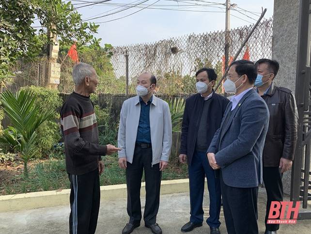 Thẩm định nông thôn mới, nông thôn mới nâng cao cho các xã tại huyện Hà Trung