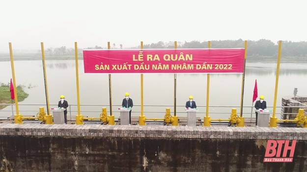 Phó Chủ tịch UBND tỉnh Lê Đức Giang dự lễ ra quân sản xuất đầu xuân của Ngành Nông nghiệp