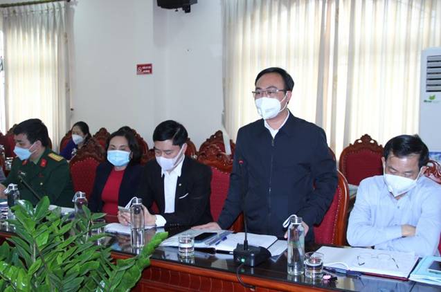 Thẩm định nông thôn mới nâng cao cho xã Định Liên và Yên Phong