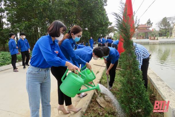 Ra quân Ngày cao điểm Tình nguyện chung tay xây dựng nông thôn mới 2022
