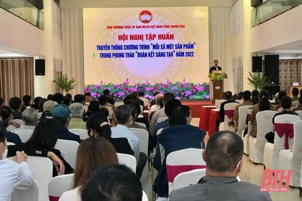 Tập huấn chương trình mỗi xã một sản phẩm