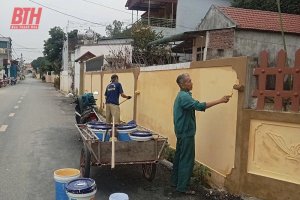 Xây dựng nông thôn mới nâng cao ở Thiệu Quang