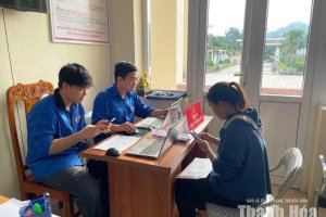 Tuổi trẻ xã Luận Thành chung sức xây dựng nông thôn mới
